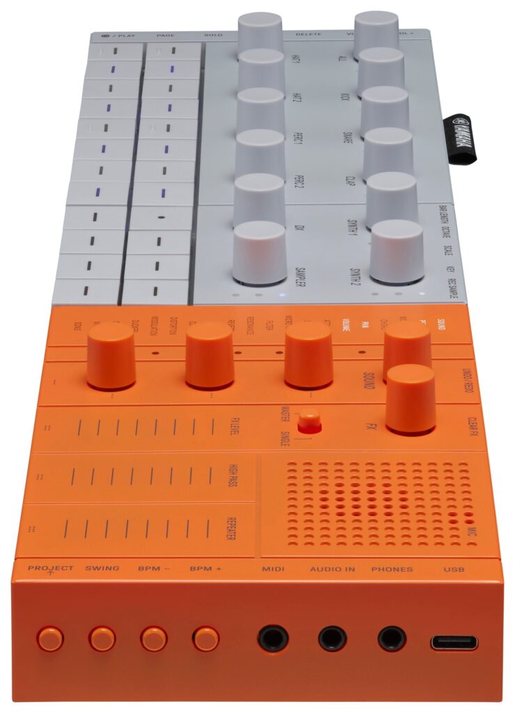 Yamaha SeqTrack Orange