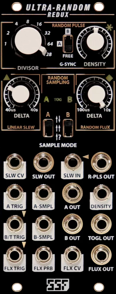 STEADY STATE FATE  Ultra-Random Redux