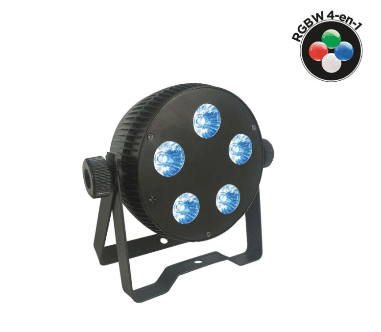 POWER LIGHTING PAR SLIM 5x10W QUAD