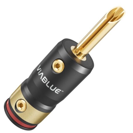 VIA BLUE T8 * BANANA PLUG / 2 pairs – Image 2
