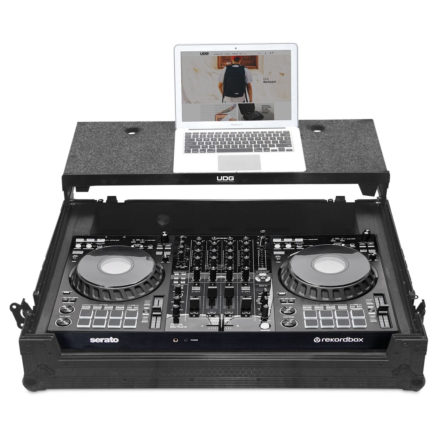 UDG U91088BL FLT CASE DDJ-FLX10 BLK PLUS – Image 1