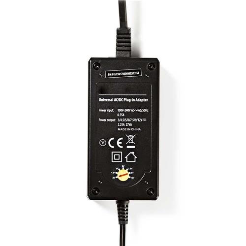 ACPA008 Bloc d’alimentation universel 3-12v. 2.25A