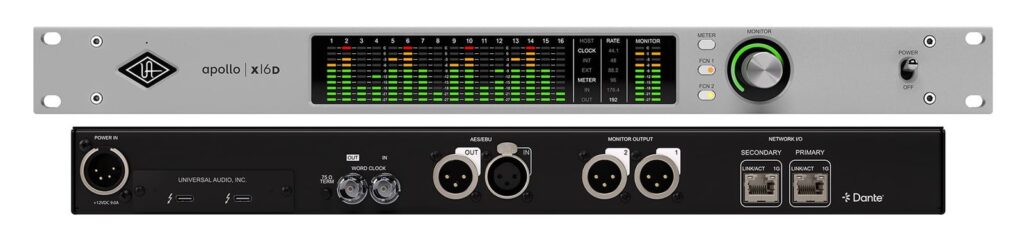 UNIVERSAL AUDIO Apollo X16D Essentials+ Edition