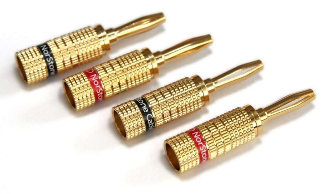 Norstone Banana Plug set 4x