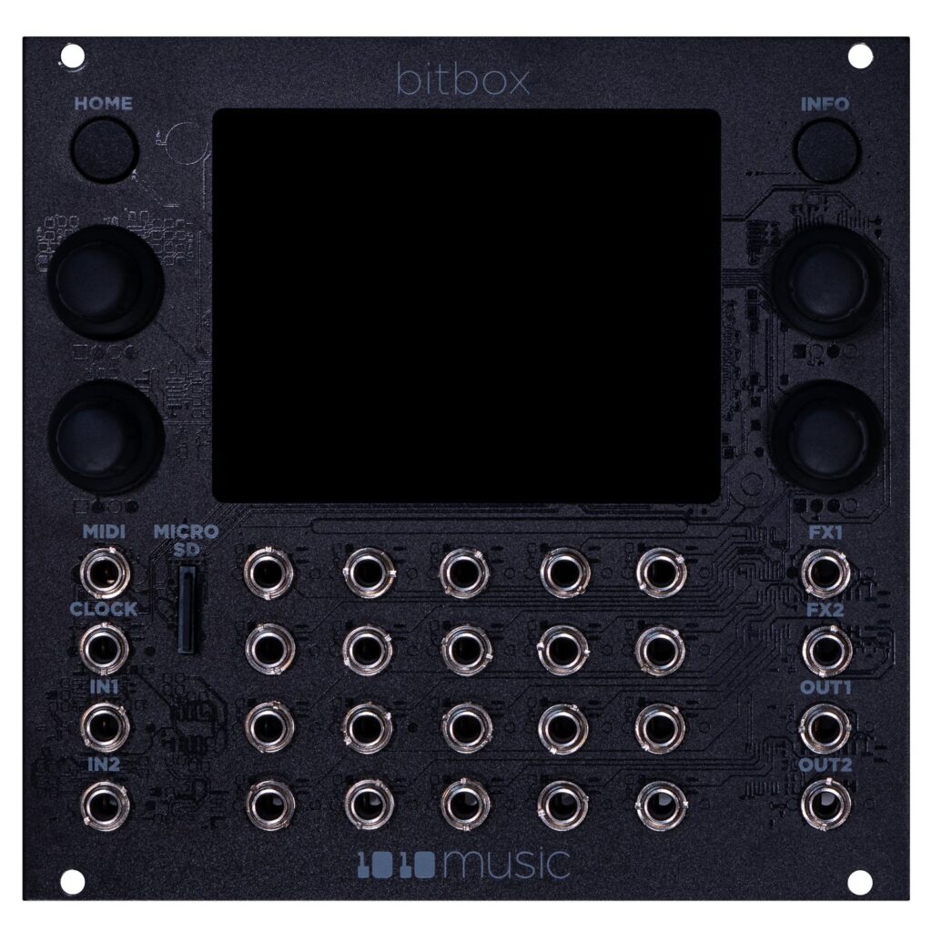 1010 Music Bitbox mk2 – Intuitive Sampling Module Noir