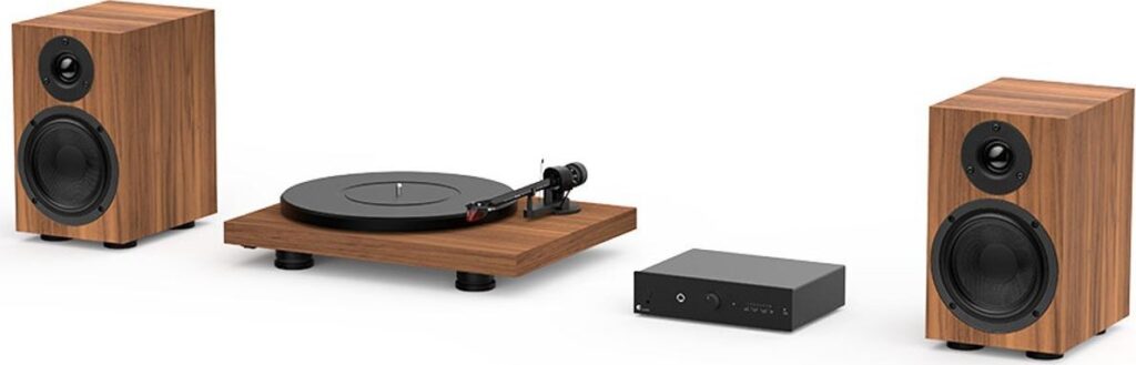 PRO-JECT Colourful Audio System 2 Walnut