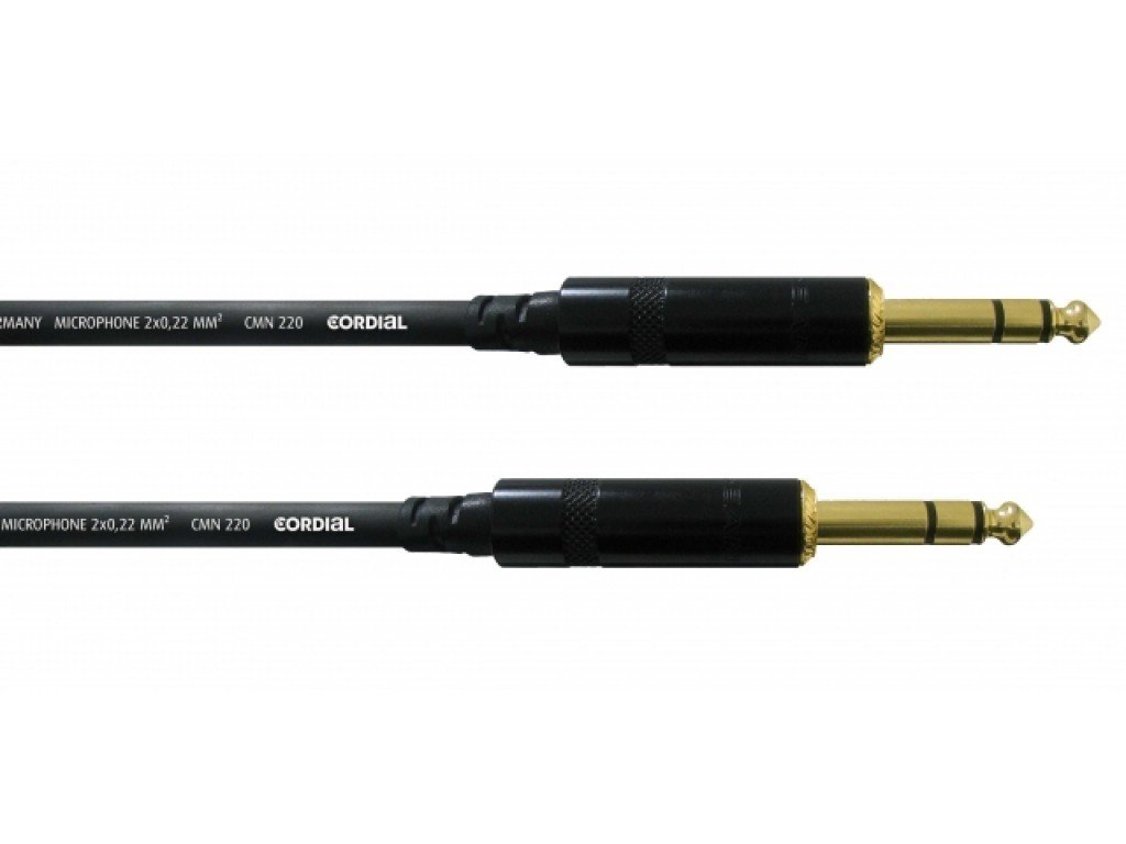 Cordial CFM 1.5 VV câble studio, 1.5m, Jack sym.