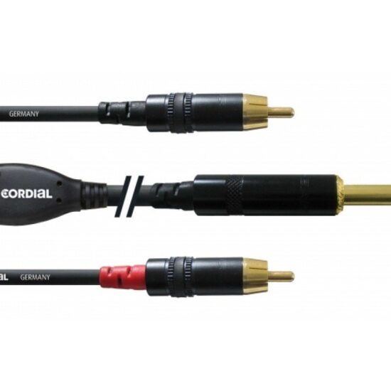 CORDIAL CFY 0.9 VCC câble Y, 0.9m, Jack - 2x RCA – Image 4