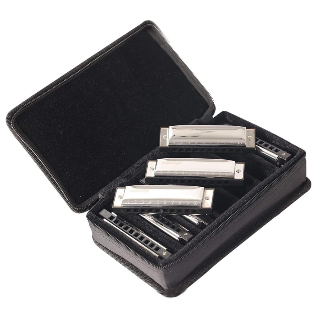 EAST TOP Harmonica Kit de 7