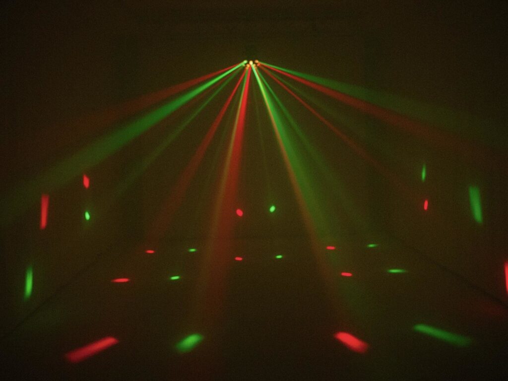 EUROLITE LED Z-20, effet de faisceau