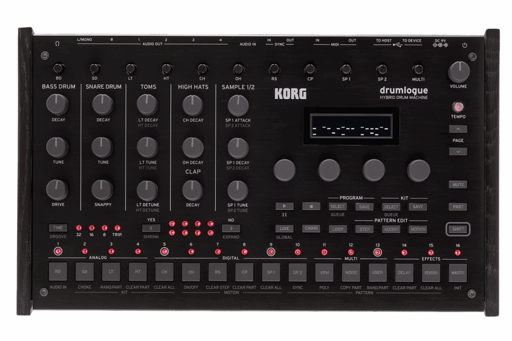 Korg Drumlogue hybride : l'alliance parfaite entre analogique et numérique