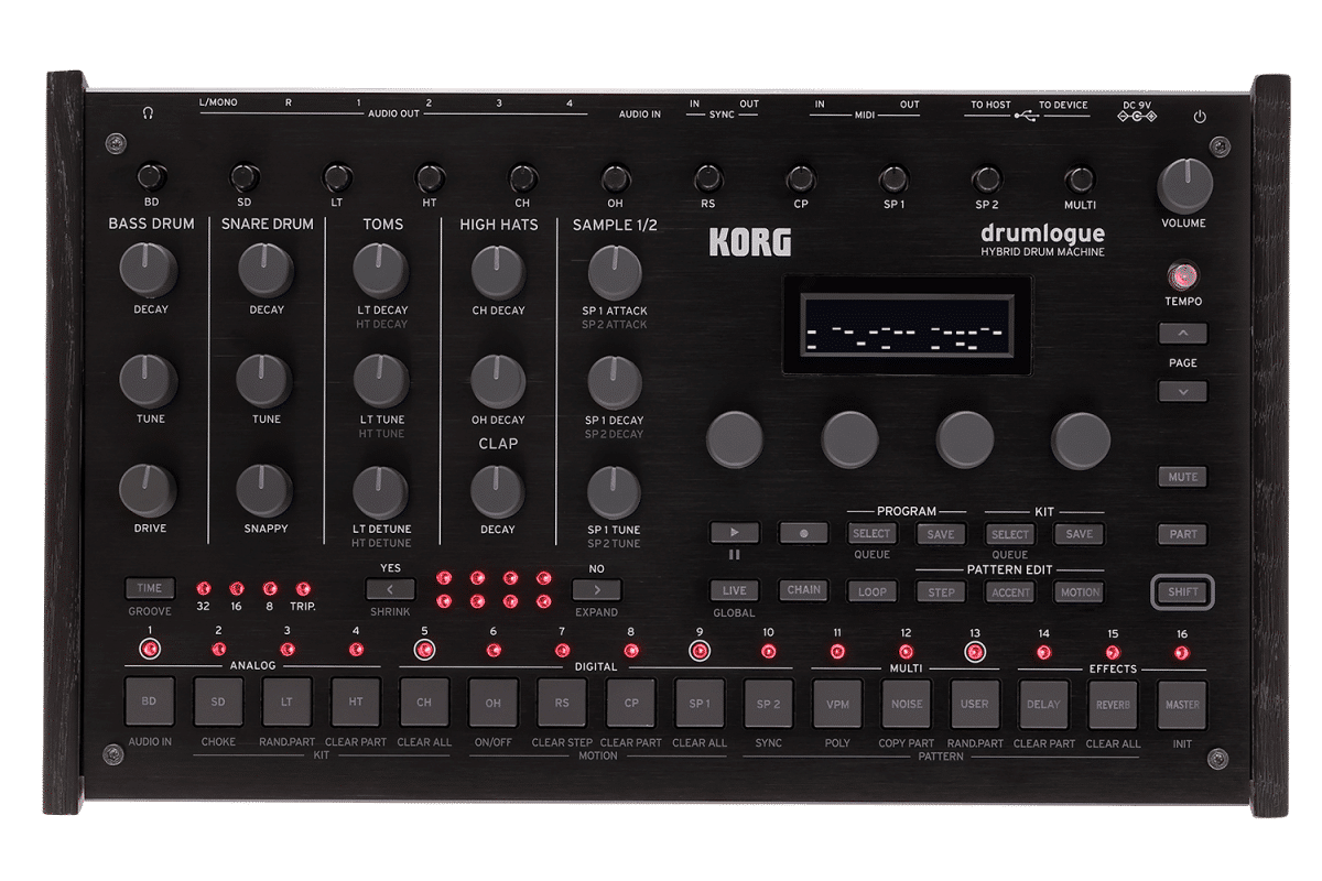 Korg Drumlogue hybride : l'alliance parfaite entre analogique et numérique – Image 1