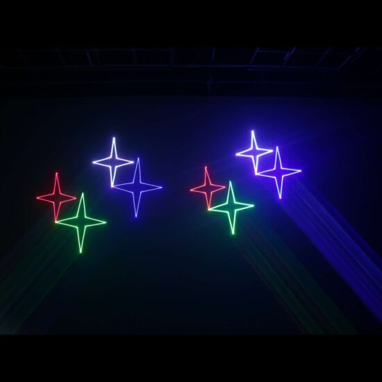 Saturne 500 RGB v2 Laser à animations Rouge, Vert, Bleu – Image 2