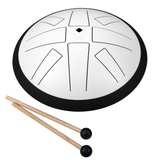 Melody Tongue Drum 10“ C Major White SE 372 – Image 1