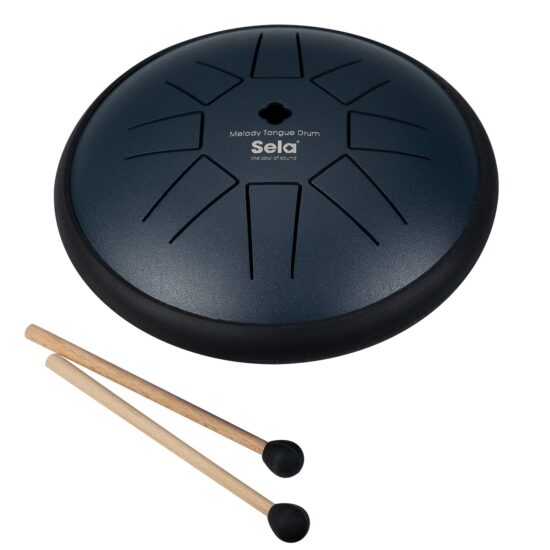 Melody Tongue Drum 6“ D Major Navy Blue SE 361 – Image 1