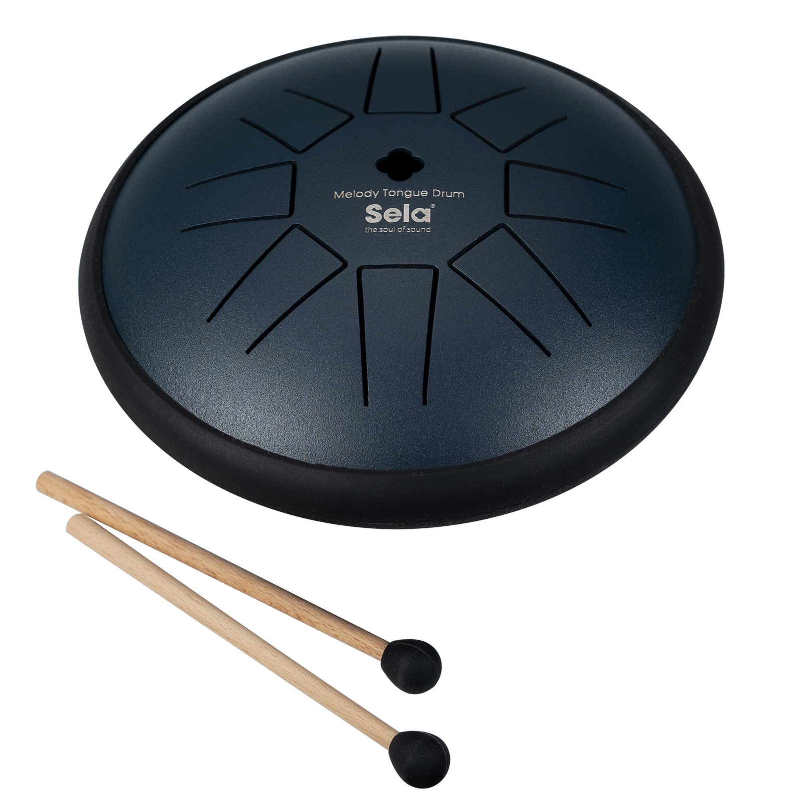 Melody Tongue Drum 6“ D Major Navy Blue SE 361 – Image 1