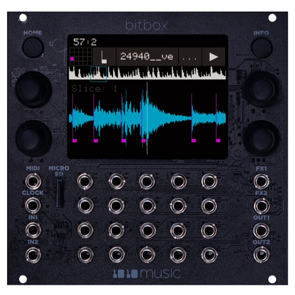 1010 Music Bitbox mk2 – Intuitive Sampling Module Noir