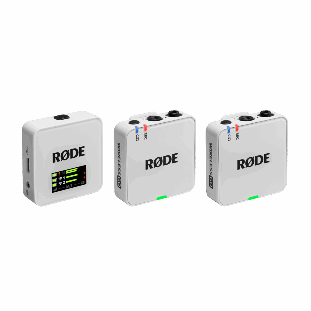 RODE WIRELESS GO (GEN 3) Blanc