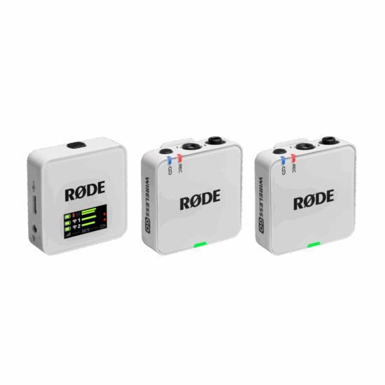 RODE WIRELESS GO (GEN 3) Blanc – Image 1