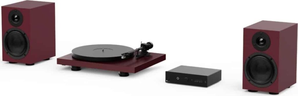 PRO-JECT Colourful Audio System 2 Rouge