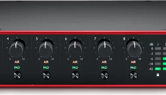 Focusrite sacrlett 18i20 4th Generation – Image 1
