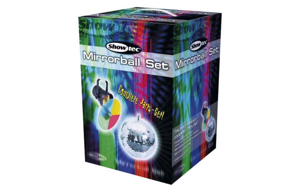 SHOWTEC Kit boule à facettes 30 cm.