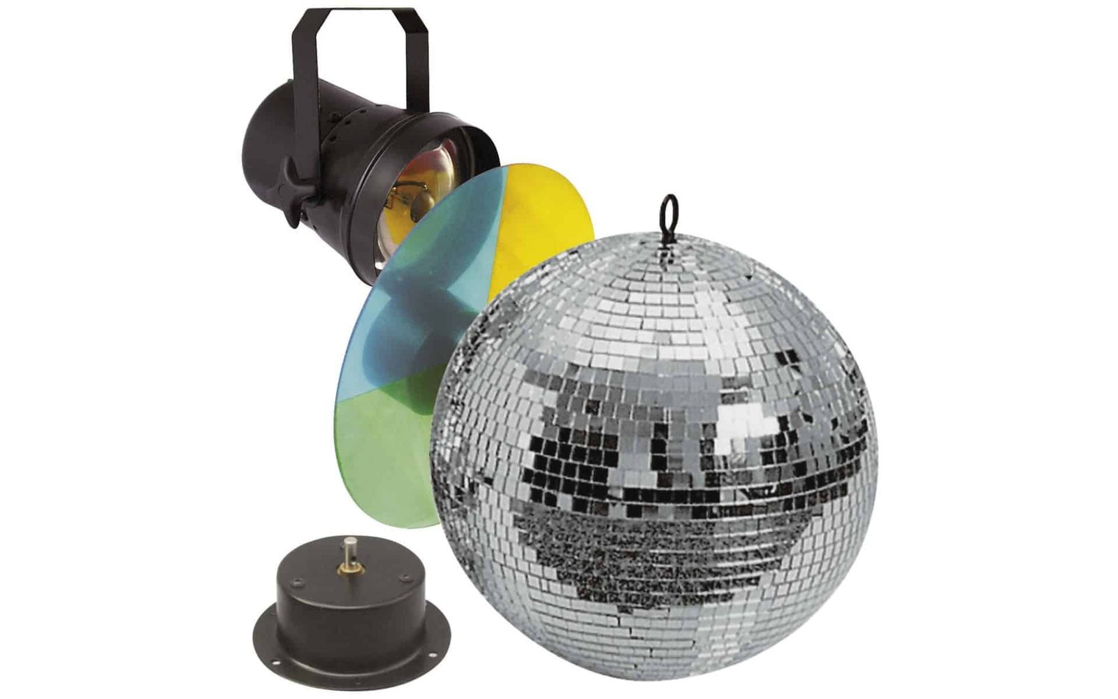 SHOWTEC Kit boule à facettes 30 cm. – Image 1