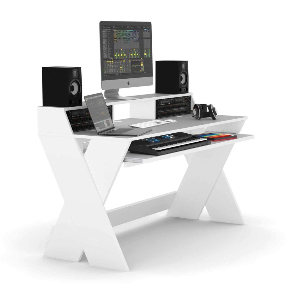 GLORIOUS Sound Desk Pro White