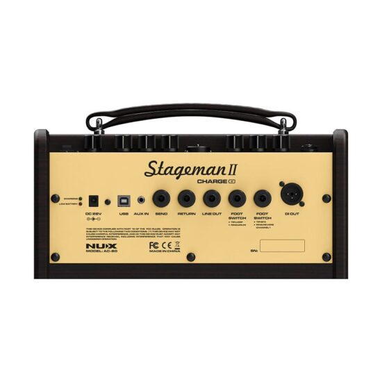 Stageman II Acoustic Guitar Amp 80 Watts sur batterie AC-80 – Image 3