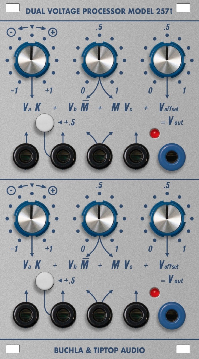 TipTop BUCHLA Dual Voltage Processor Model 257t – Image 1