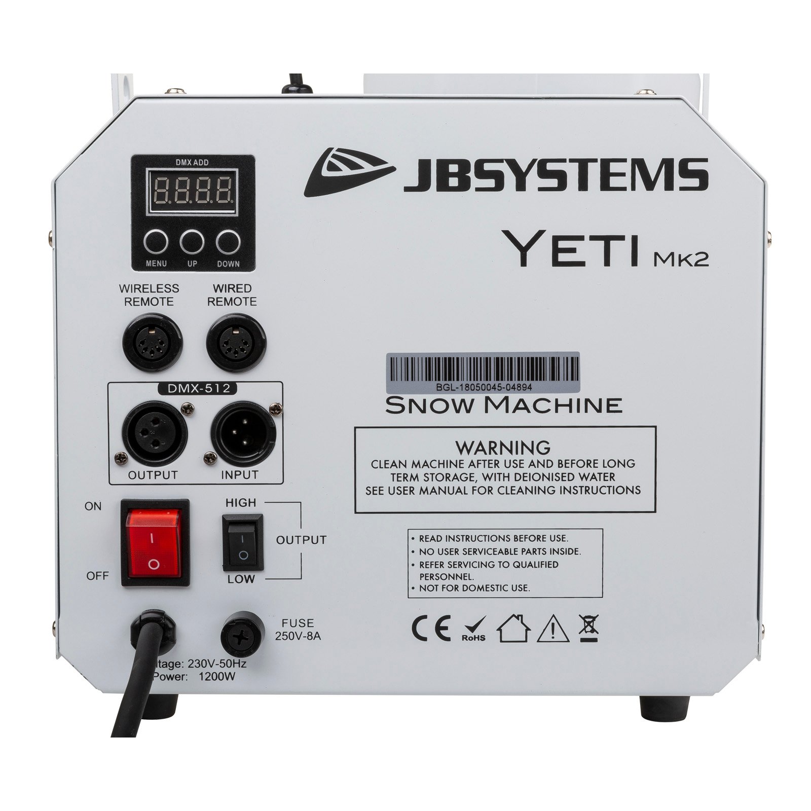 JB SYSTEMS YETI MK2 – Image 3