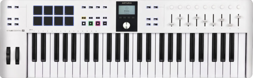 Arturia Keylab Essential 49 mk3 white