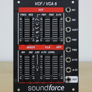 Soundforce VCF-VCA 6 black